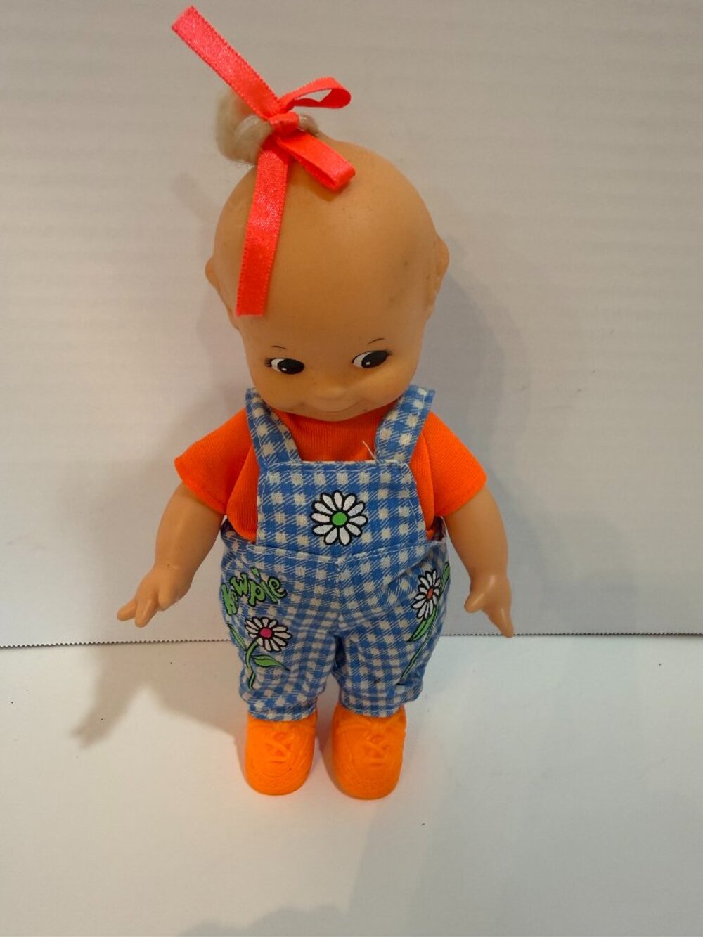 VINTAGE Jesco Kewpie Doll Rubber with KEWPIE SUIT PANTS & SHOES 1993, 8"